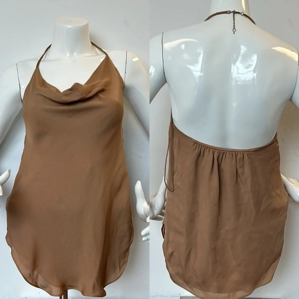 Haute Hippie silk halter